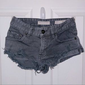 High Waisted Denim Festival Shorts